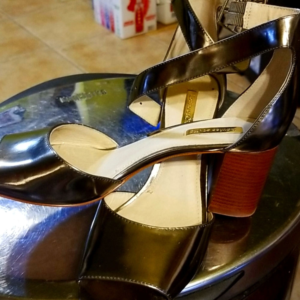 Shoes block heels